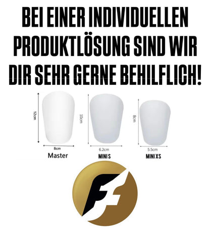 Shin Pads FBP-„Fire Pulse“ in 2 versch. Größen inkl. FBP Samttasche