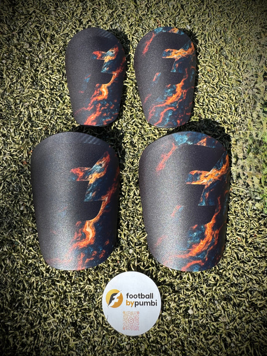 Shin Pads FBP-„Fire Pulse“ in 2 versch. Größen inkl. FBP Samttasche